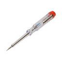 141338 - Voltage tester 100-250V, 140mm length: 140mm; neon diode; transparent plastic handle; measurement range: 100-250V AC