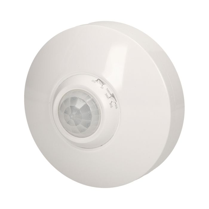 140701 - PIR motion sensor 360° protection rating: IP 20, viewing angle: 360°, collaborates with LED lighting
