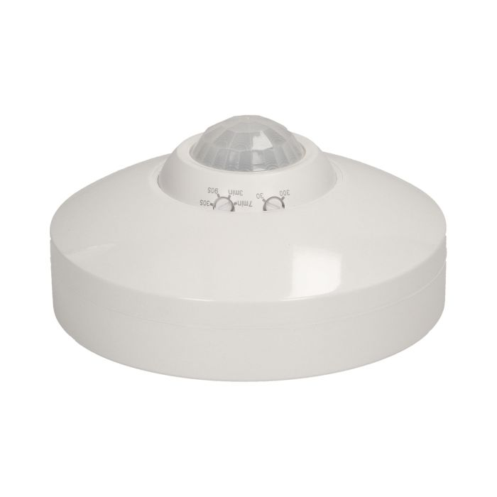 140701 - PIR motion sensor 360° protection rating: IP 20, viewing angle: 360°, collaborates with LED lighting