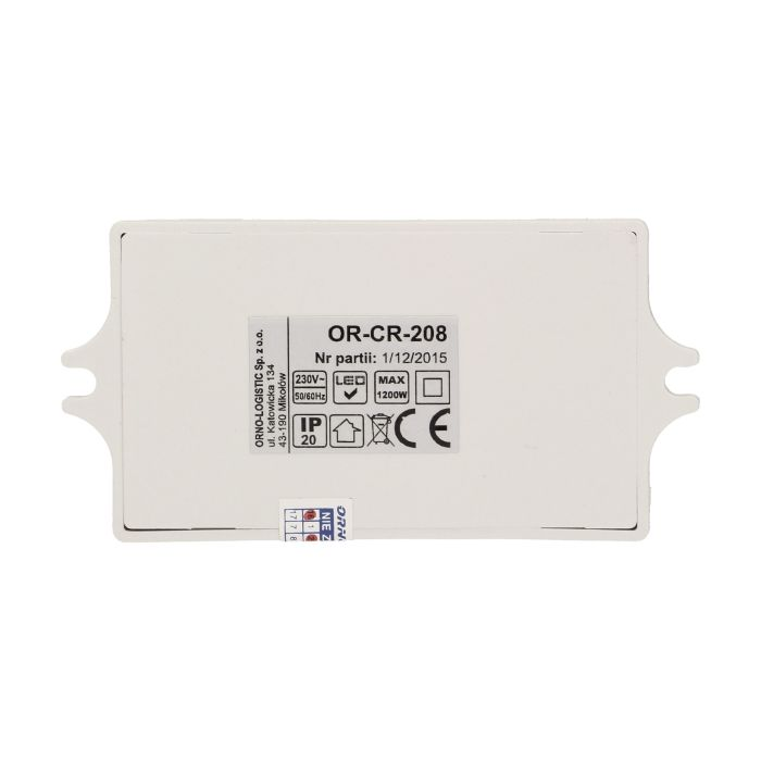 140726 - Microwave sensor 360° 1200W, 5.8GHz, IP20, detection range 360 degree; works with LEDs