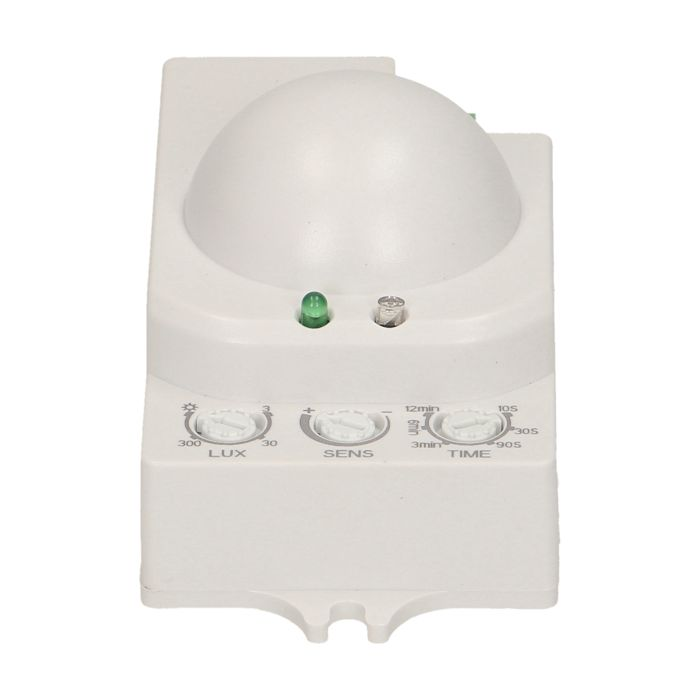 140726 - Microwave sensor 360° 1200W, 5.8GHz, IP20, detection range 360 degree; works with LEDs
