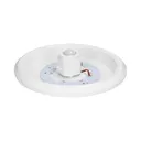 140756 - ZONDA LED 12W, ceiling light, white with motion sensor,  800lm, IP20, 4000K, milky PC