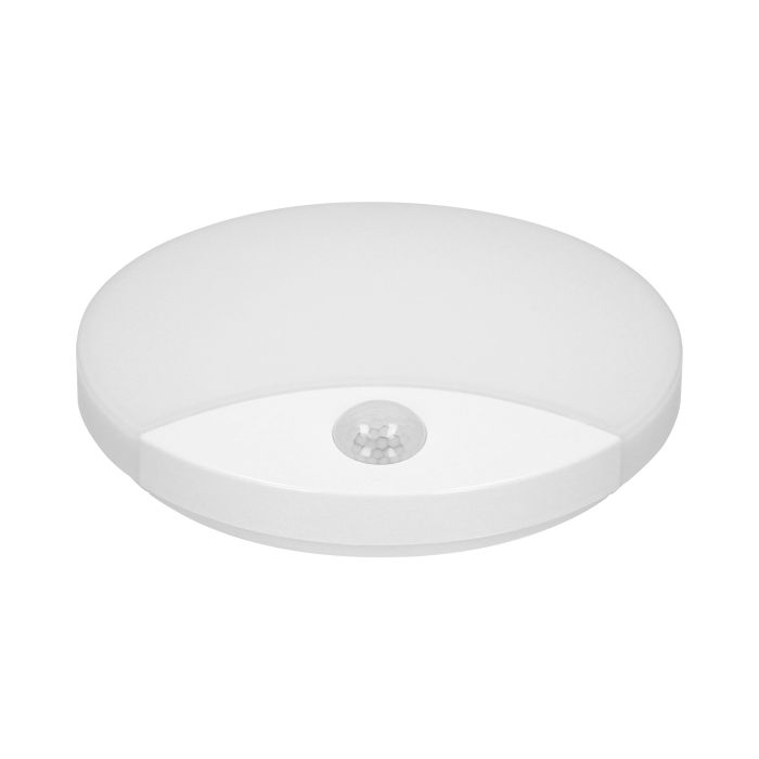 140759 - VIRAZON LED 15W, ceiling light, white with motion sensor 1050lm, IP44, 4000K, milky PC
