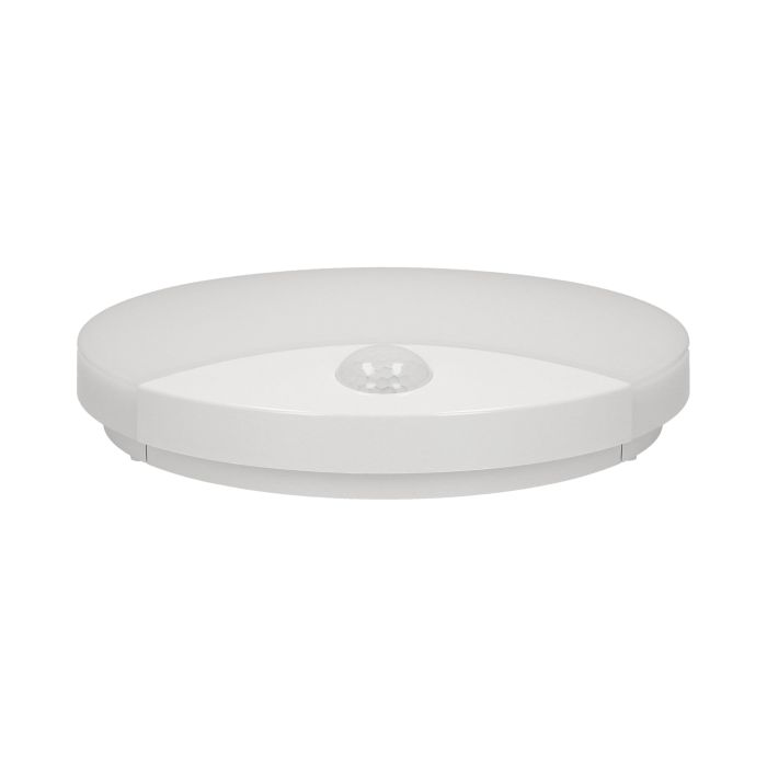 140759 - VIRAZON LED 15W, ceiling light, white with motion sensor 1050lm, IP44, 4000K, milky PC