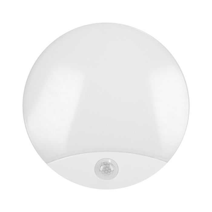 140759 - VIRAZON LED 15W, ceiling light, white with motion sensor 1050lm, IP44, 4000K, milky PC