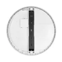 140761 - CERS LED 16W lighting fixture, white with microwave motion sensor, 1300lm, IP65, 4000K, milky PC shade, dimming function