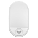140775 - NEFRYT LED 15W, garden luminaire, white with motion sensor, 1100lm, IP54, 4000K
