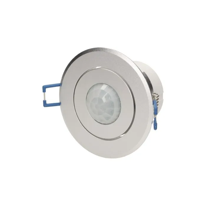 140712 - Adjustable flush mounted PIR motion sensor 360° protection rating IP20; detection range 360°, 6m; works with LEDs