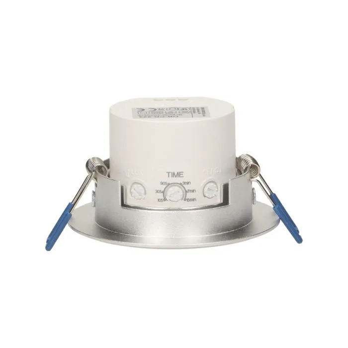 140712 - Adjustable flush mounted PIR motion sensor 360° protection rating IP20; detection range 360°, 6m; works with LEDs