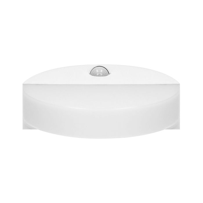 140778 - HALIT LED garden luminaire 10W, white with PIR motion sensor 140°, 600lm, IP65, 4000K, IK10
