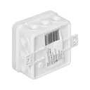 141244 - Surface-mounted junction box CLICK IP54 12 cable entries 75x75x41mm white, 66 pcs.