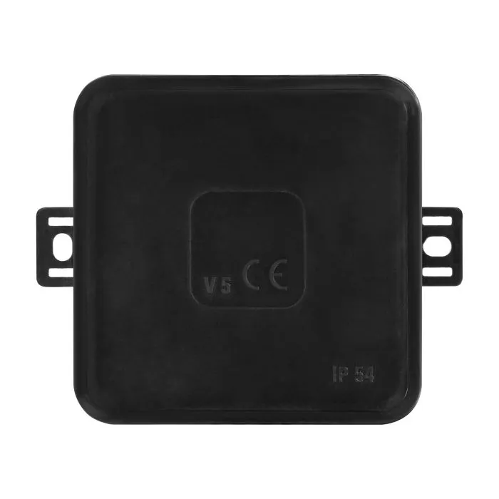 141240 - Surface-mounted junction box CLICK IP54 12 cable entries 75x75x41mm black, 66 pcs.
