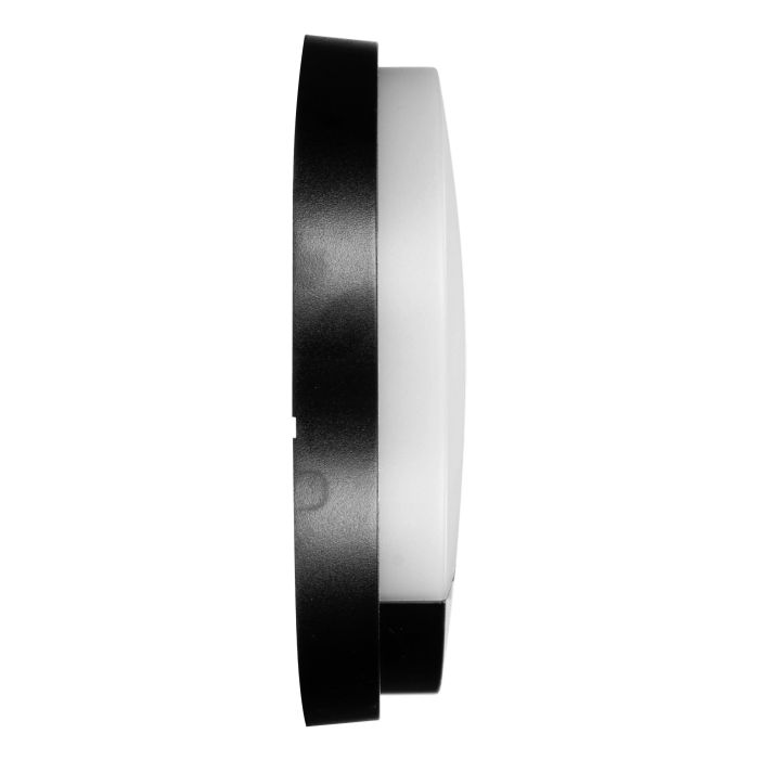 140781 - AGAT LED 10W, garden luminaire, black with motion sensor 140°, 800lm, IP54, 4000K