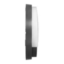 140782 - AGAT LED 10W, garden luminaire, grey with motion sensor 140°, 800lm, IP54, 4000K