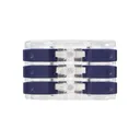 141224 - 3-wire clamp splicing connector, double-sided; for any 0.75-4mm² wire; IEC 250V/32A; 100 pcs.