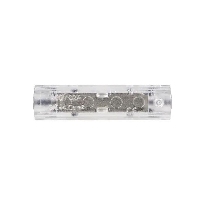 141218 - 1-wire clamp splicing connector, double-sided; for any 0.75-4mm² wire; IEC 250V/32A; 100 pcs.