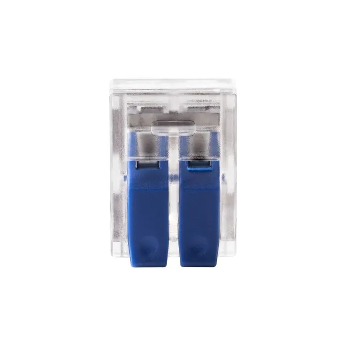 141204 - 2-wire clamp splicing connector; for wire 0.75-4mm²; IEC 450V/32A, 10 pcs.