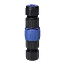 141199 - Cable connector socket and plug, 5x4mm2, IP68