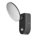 140788 - RIOLIT LED 15W, grey garden luminaire with motion sensor, 1100lm, IP65, 4000K