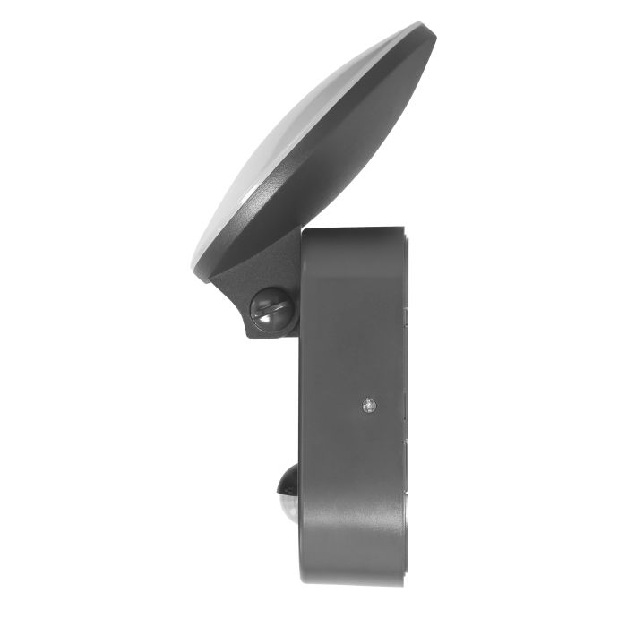 140788 - RIOLIT LED 15W, grey garden luminaire with motion sensor, 1100lm, IP65, 4000K