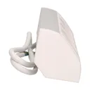 141184 - Furniture socket, silver-white, Schuko A set of three network sockets with grounding and current circuit's diaphragms, ideal for mounting in cabinets, display cases and display cabinets.