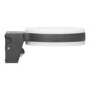 140791 - HOWLIT LED 20W, grey garden luminaire with motion sensor, 1800lm, IP65, 4000K