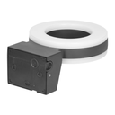 140791 - HOWLIT LED 20W, grey garden luminaire with motion sensor, 1800lm, IP65, 4000K