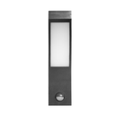 140794 - PIRYT LED 10W, garden luminaire, grey with motion sensor 140°, 800lm, IP54, 4000