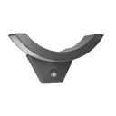 140800 - SPINEL LED 10W garden luminaire, grey with PIR motion sensor, 140°, 800lm, IP54, 4000K, IK10