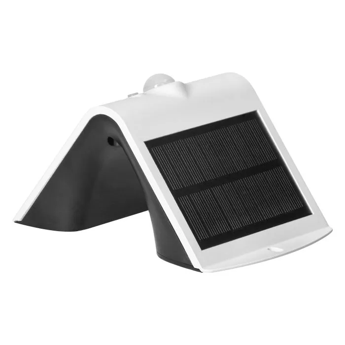 140801 - LED solar garden lamp SILOE with motion sensor, white