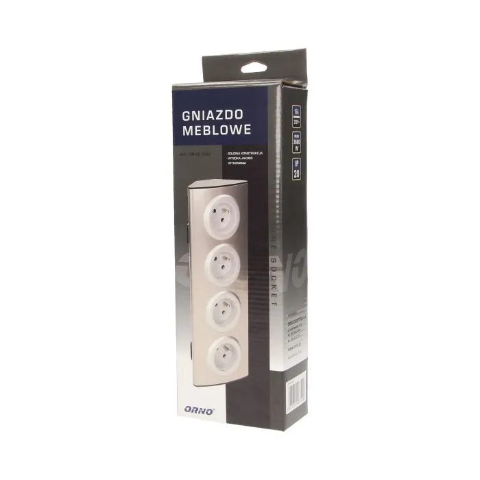 141178 - Furniture socket 4 x 230V AC/16A; 3680W