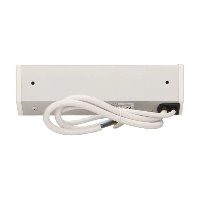 141175 - Furniture socket with switch, silver-white A set of three network sockets with grounding and current circuit's diaphragms with a switch, ideal for mounting in cabinets, display cases and display cabinets.