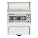 140807 - 1 phase electricity consumption indicator, 80A, 5 modules, DIN TH-35mm