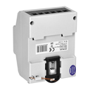 140807 - 1 phase electricity consumption indicator, 80A, 5 modules, DIN TH-35mm