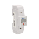 140808 - 1-phase energy meter with additional calculator, 80A current: 5(80)A; protection rating: IP20; installation on 35mm DIN rail
