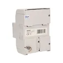 140810 - 3-phase energy meter, 120A current: 3x20(120)A; starting current: 0,4% lb;  accuracy class: 1;  indication of energy consumption: 3xred LED;  installation: 35 mm DIN rail