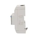 140810 - 3-phase energy meter, 120A current: 3x20(120)A; starting current: 0,4% lb;  accuracy class: 1;  indication of energy consumption: 3xred LED;  installation: 35 mm DIN rail