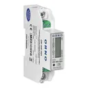 140812 - 1-phase electricity meter, bidirectional, 100A, MID, 1 module, DIN TH-35mm, PV-ready