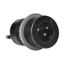 141139 - Flush-mounted furniture socket 2P+E with EasyEject system, USB QC 3.0, 1.5m cable + USB adapter