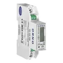 140814 - 1-phase electricity meter, bidirectional, multi-tariff, 100A, RS-485 port, MID, 1 module, DIN TH-35mm, PV-ready