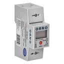 140815 - 1-phase energy meter with additional calculator; 80A; MID; RS-485 port; So-output; protection rating: IP20; installation on 35mm DIN rail