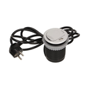 141135 - Flush-fitting furniture socket with USB charger and 1.8m cable 230V AC, 1x16A, 230V AC, 5V DC/2,1A, 3680W, IP20