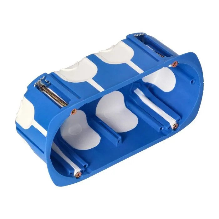 141134 - Double hermetic electrical socket with a windproof junction box, IP55, stainless steel
