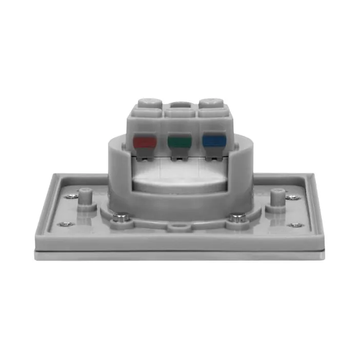 141130 - Hermetic electrical socket with a windproof junction box, IP55, stainless steel