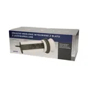 141123 - Pop up desk socket ⌀10cm with USB chargers and 1.8m cable, INOX 3 x 230V AC/16A; 3680W; IP20; cabel lenght 1,8 m, 2xUSB; for use in furniture, INOX