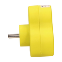 140893 - Triple socket outlet, turquoise Three-socket splitter with grounding, suitable for any interior where additional sockets are required.