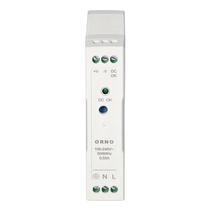 140828 - Industrial power supply for a DIN rail, 24VDC, 0.42A, 10W, plastic housing