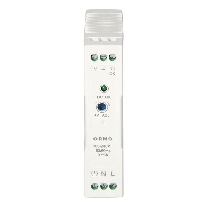 140829 - Industrial power supply for a DIN rail, 24VDC, 1A, 20W, plastic housing