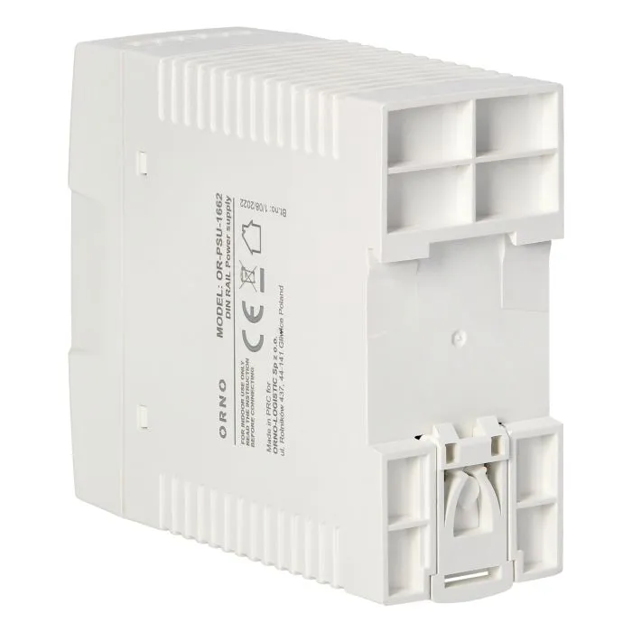 140830 - Industrial power supply for a DIN rail, 24VDC, 1.7A, 40W, plastic housing
