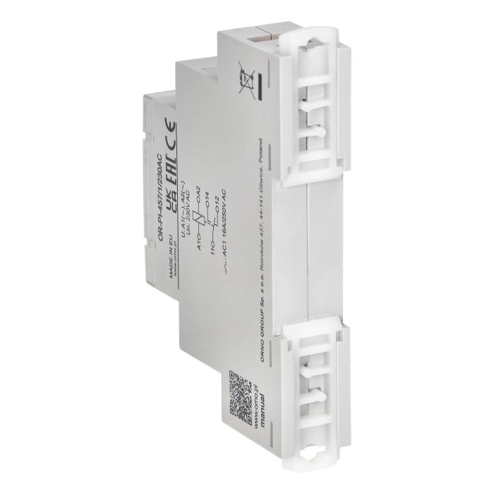 140838 - Installation relay, 1P, 16A, 230 VAC